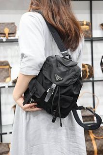 SALE Ukay Prada Backpack Black