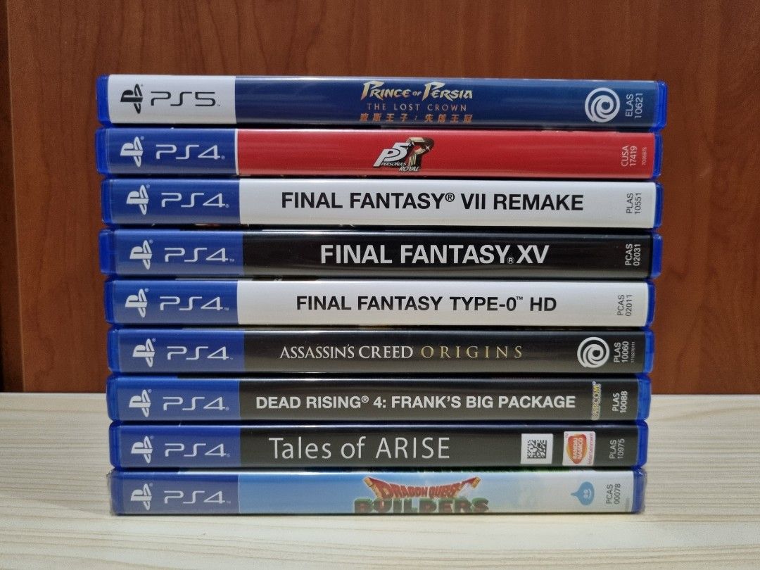 Used] PS4 PS5 Games, Video Gaming, Video Games, PlayStation on