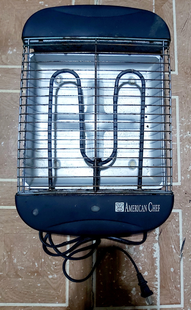 Used/Secondhand American Chef EBG-100 Electric Grill BBQ Griller, TV ...