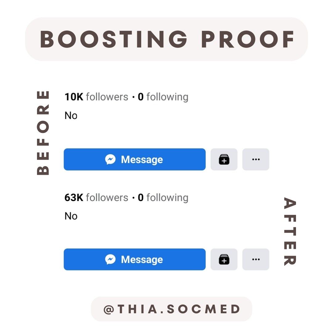 VALENTINE'S PROMO BOOSTING (Category: Game Gift Cards & Accounts) located in Manila. Submitted by thiasocmeds.ph (Listing ID 1285354003, Image 1). Description: AVAILABLE BOOSTING FACEBOOK FOLLOWERS WITH PROMO 💫 50k facebook followers - 2,500 php only 💫 100k facebook followers - 4,500 php only note : — no need access, link only — lifetime guaranteed — 100% safe (proven and tested) — refillable — 1-3 days process depends on the target — mixed fol