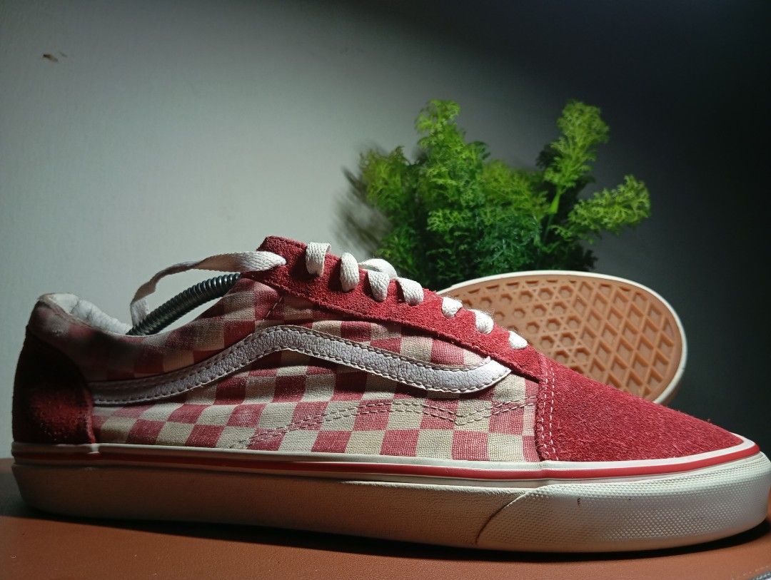 Checkered hot sale vans 80s