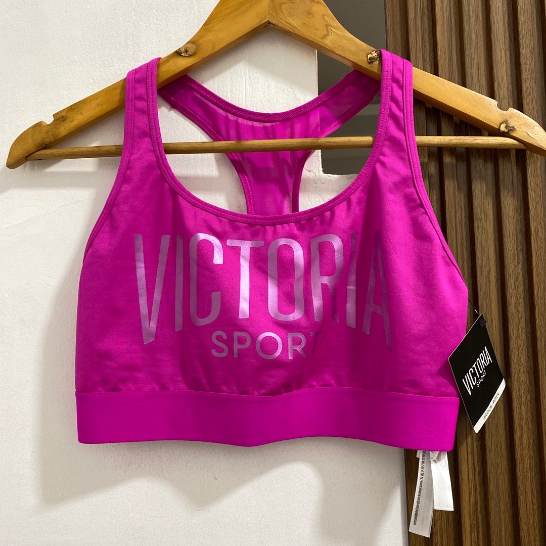 Victoria Secret Pink Sports Bra, Women's Fashion, Activewear on Carousell