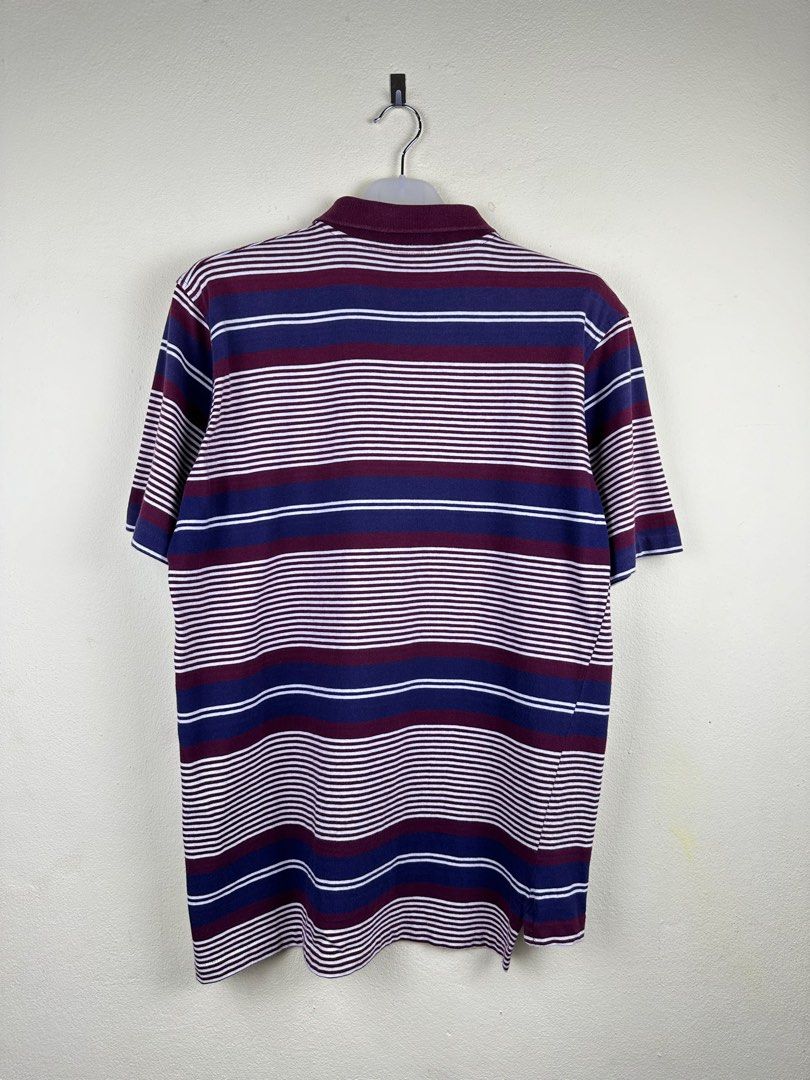 Vintage Burberry Usa Polo Stripe A210