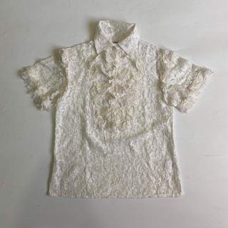 Vintage Chanel Floral See Through Shirt