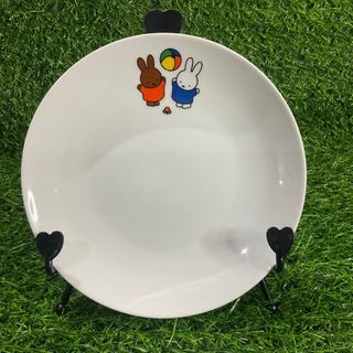 Vintage Miffy Dick Bruna Lawson 1953-2012 Breakfast Deco Porcelain Plate with Backstamp 6.75” x 1” inches, 1pc available - P150.00 each