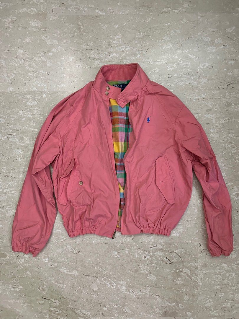 Ralph lauren pink top jacket