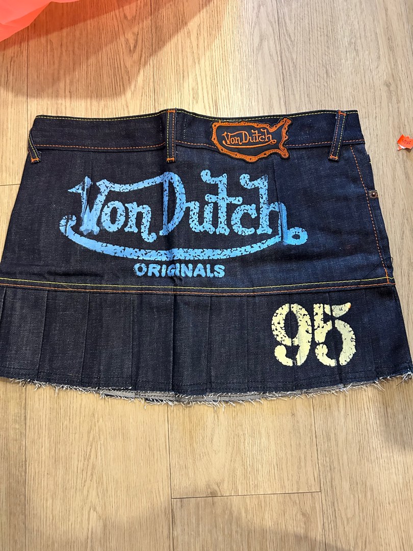 Von dutch Mini denim skirt, Women 