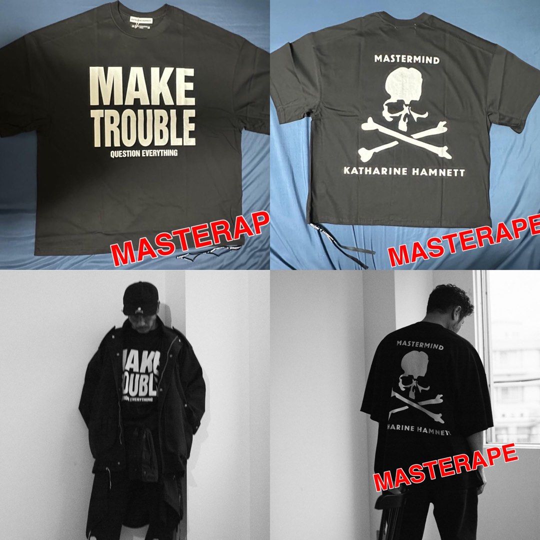 Mastermind Japan World MMJ MMW x KATHARINE HAMNETT SLOGAN BIG MAKE