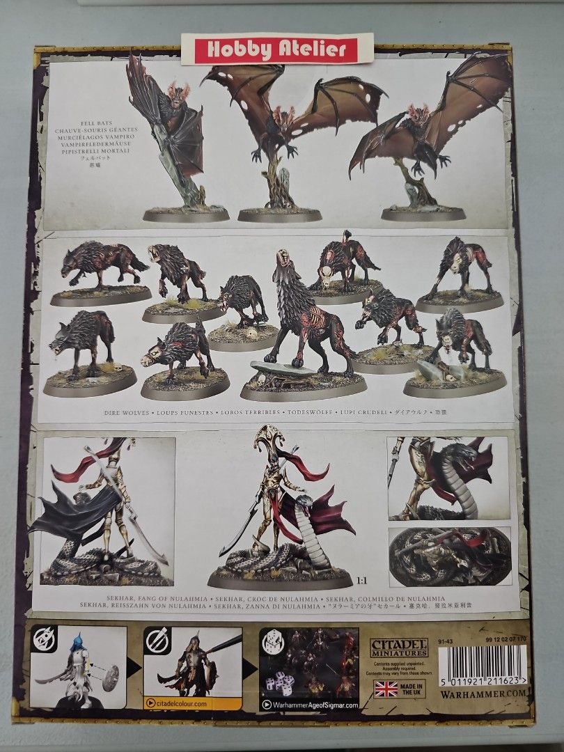 Warhammer AOS Dawnbringers Soulblight Gravelords Fangs of the