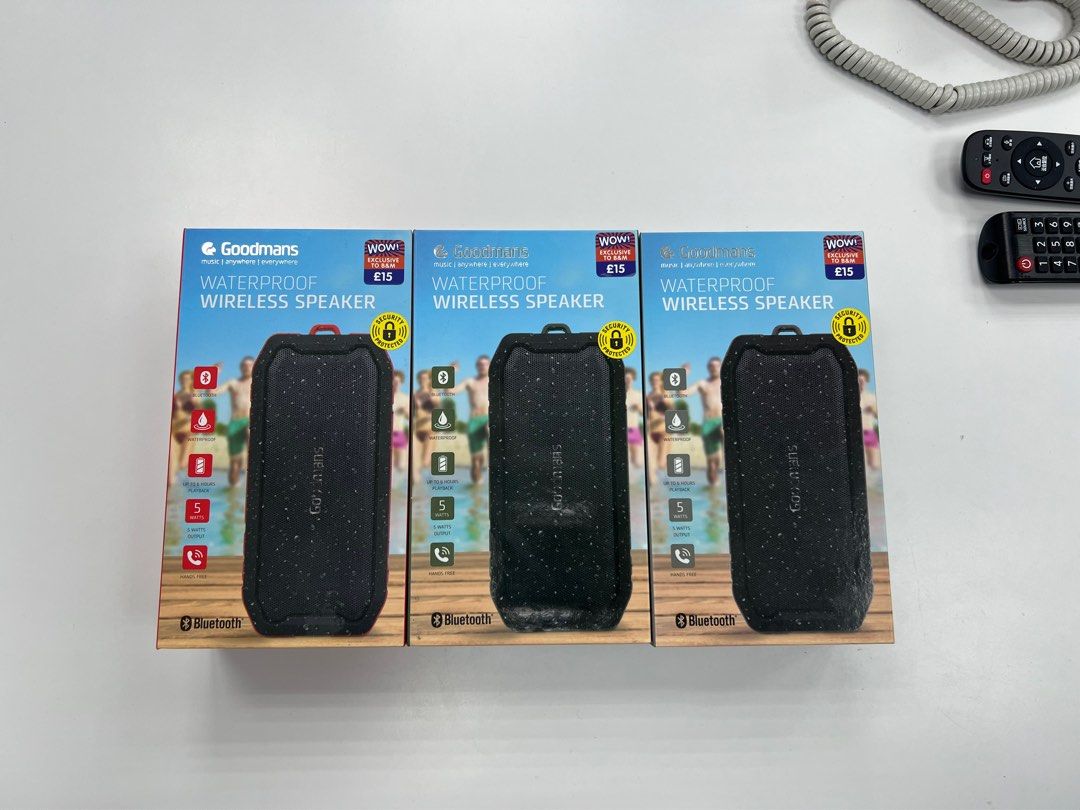Goodmans waterproof hotsell wireless speaker