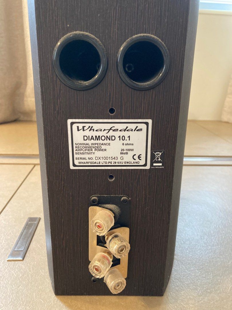 Wharfedale Diamond 10 Speaker 1 對(堅尼地城自提), 音響器材