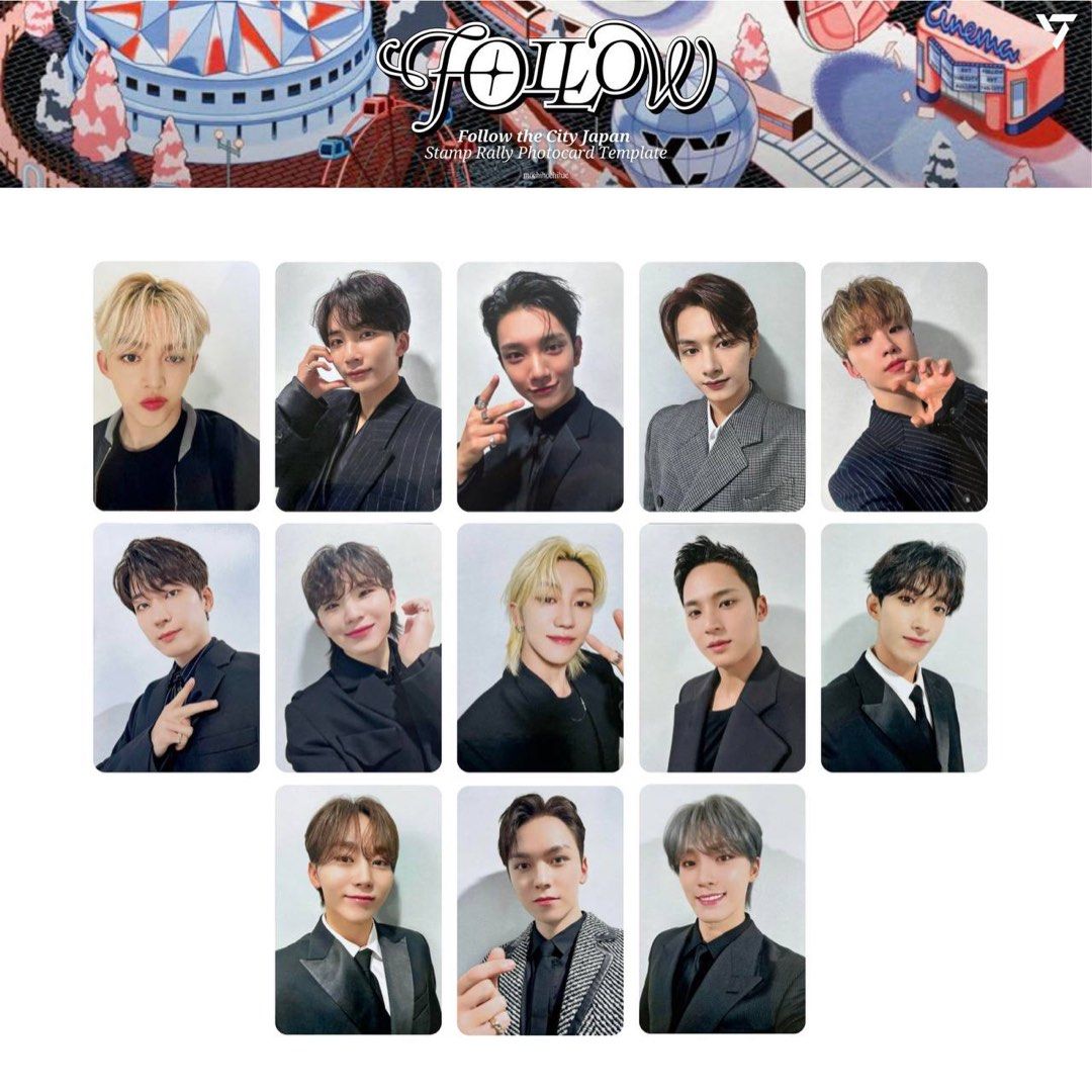 WTS LFB Seventeen Follow to Japan Concert Stamp Rally PC