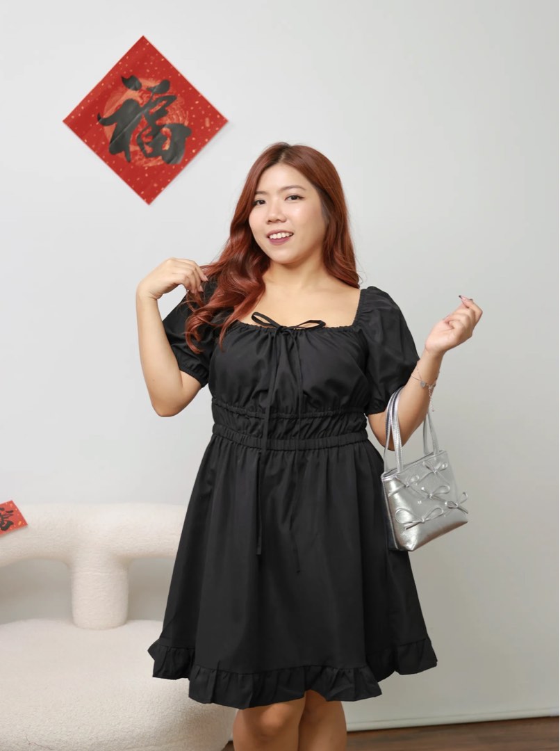 Black dress xxl hotsell