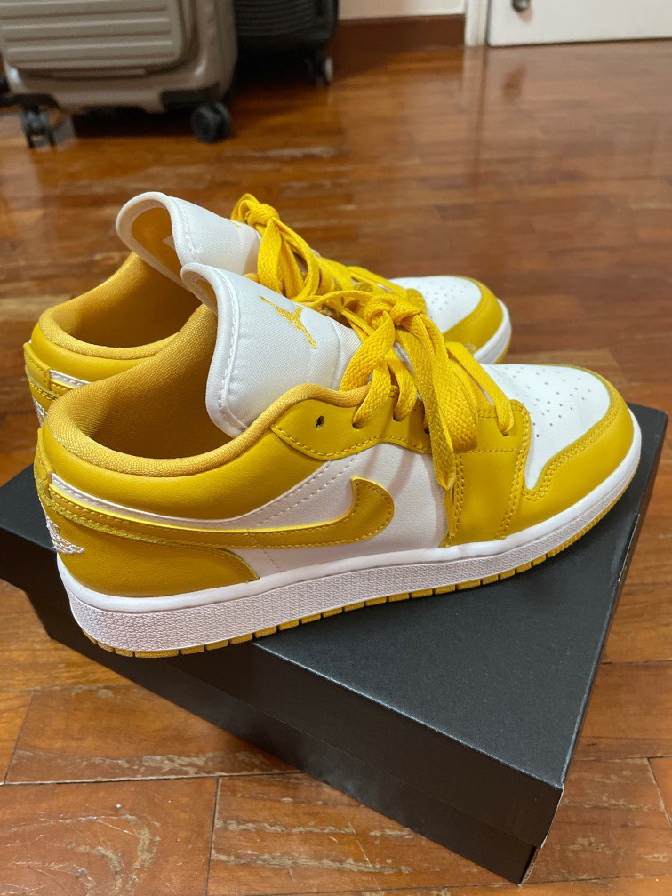 Yellow Air Jordan 1 Low