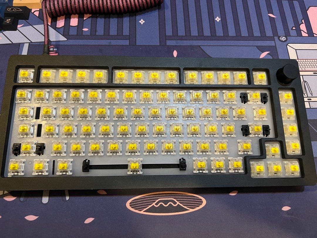 Custom Modded Gaming Keyboard (Modded Monsgeek M1, Premium Rama Ducks ...