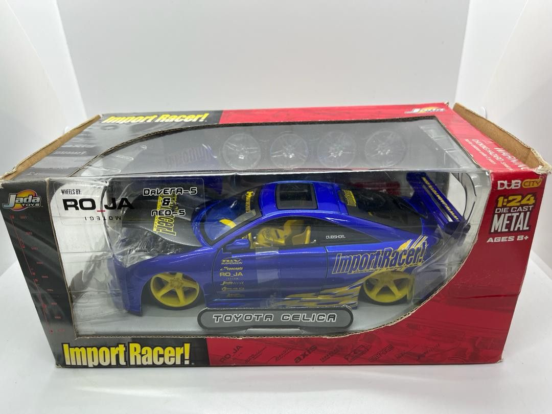 1:24 TOYOTA CELICA IMPORT RACER By Jada Toys, Hobbies & Toys