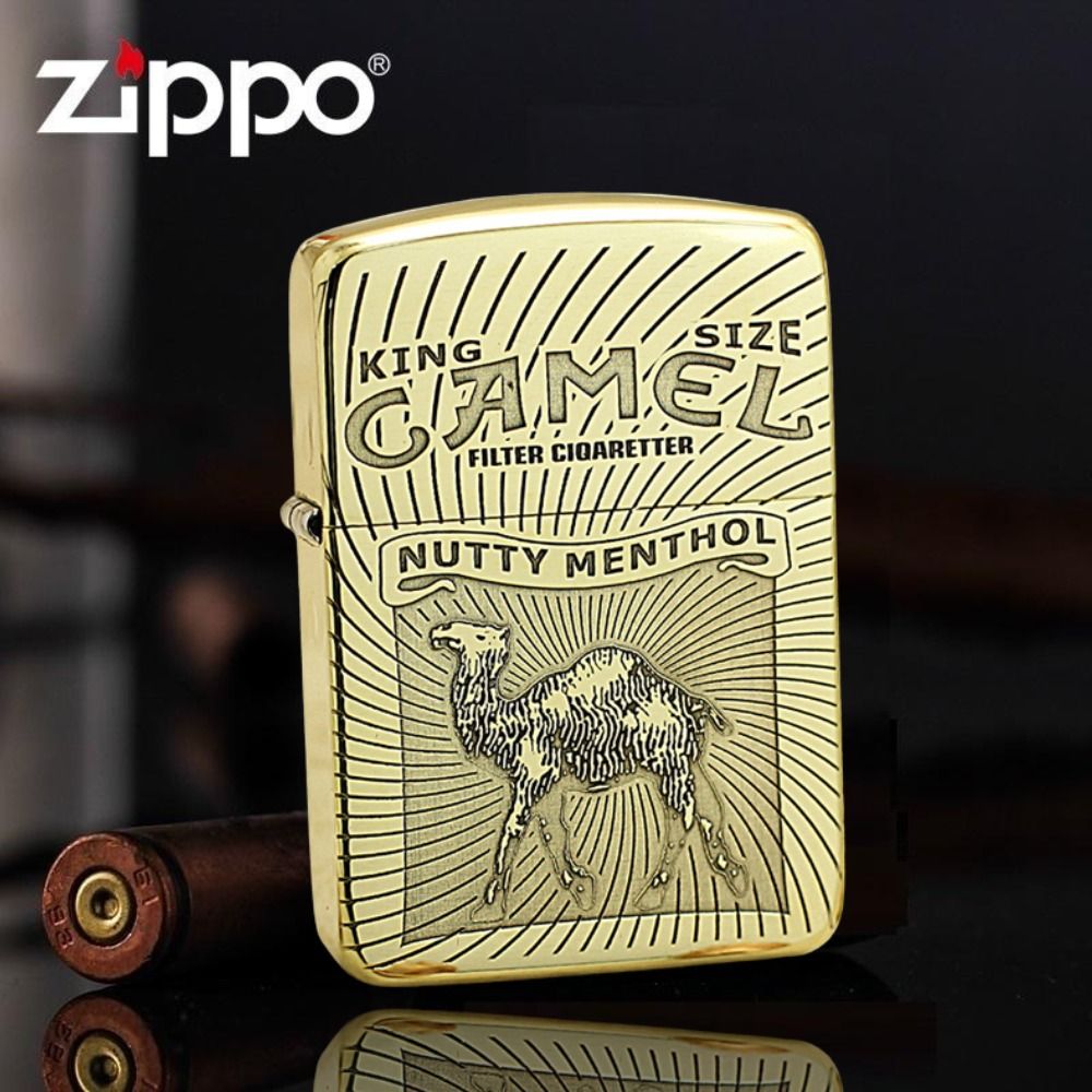 キャメル CAMEL NUTTY MENTHOL Zippo 未使用品（zippo camel 狭かっ 