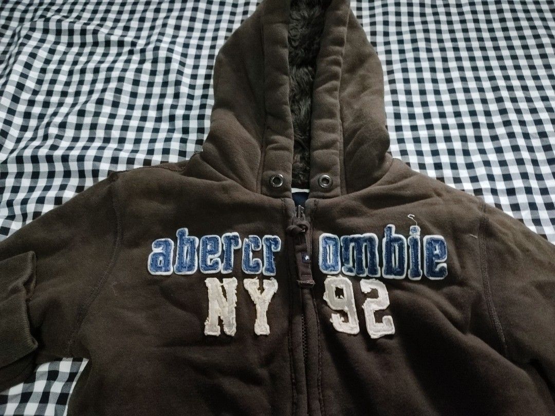 Abercrombie and fitch wolf jaw jacket online