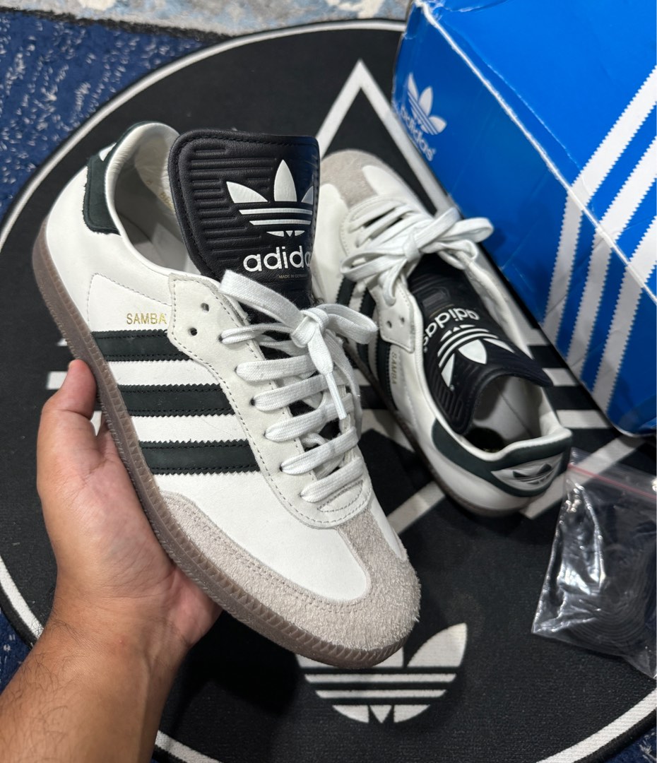 adidas gazelle silver green womens Adidas Puig Samba White/Black/Gum SALE  561 Skate