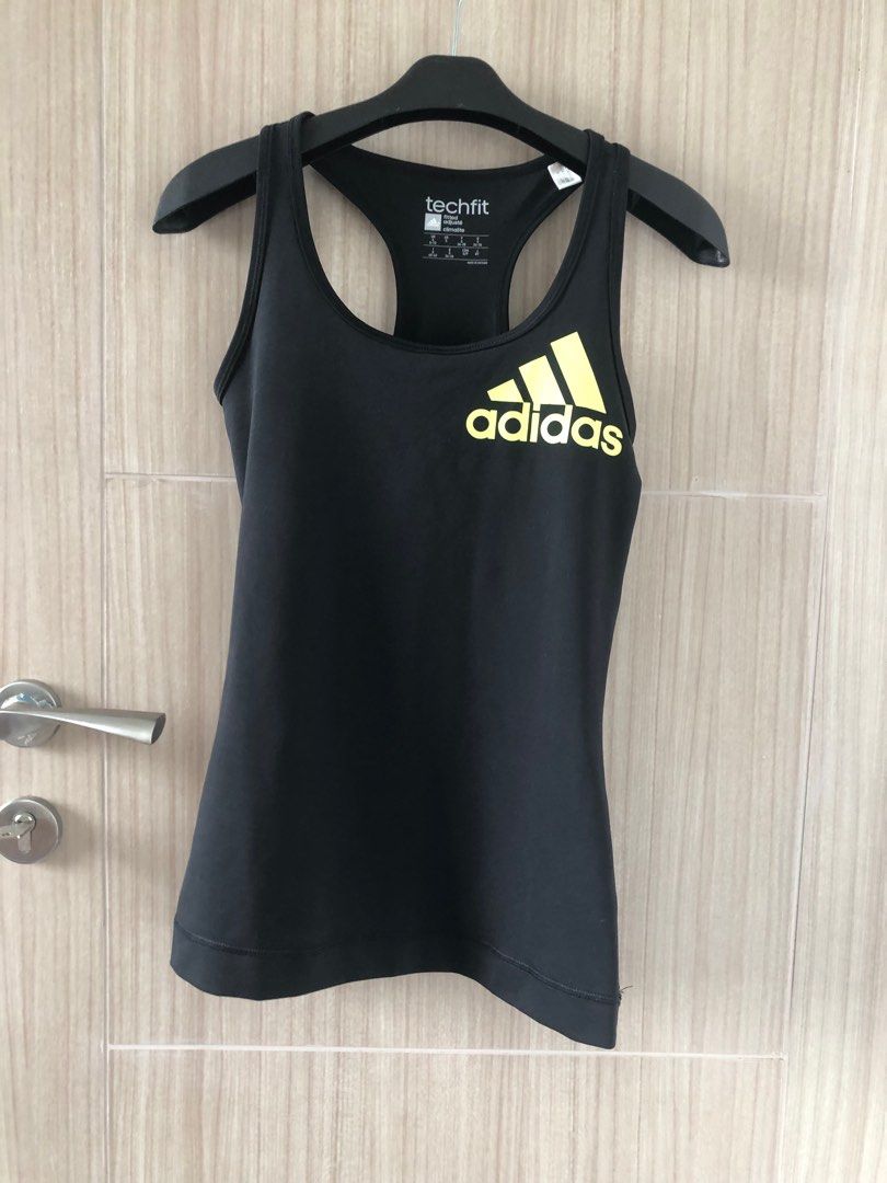 Adidas Techfit Fitted Adjusted Climalite Sport Tanktop