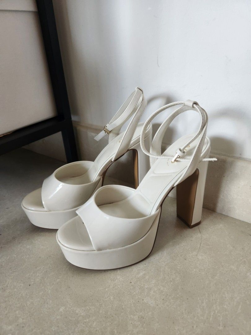 Aldo White Heels