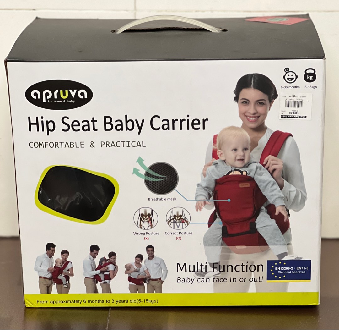 Apruva Hip Seat Baby Carrier Babies Kids Going Out Carriers