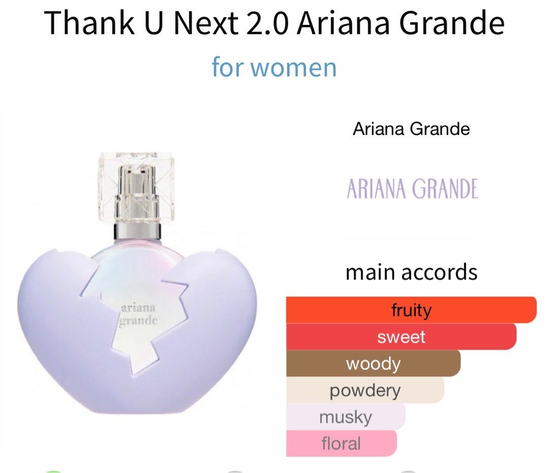 CHEAP Ariana Grande perfume decants Cloud Pink Thank U Next 2.0 Ari EDP Beauty Personal Care Fragrance Deodorants on Carousell