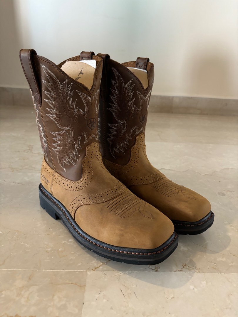 Ariat Sierra Steel Toe Boots Men s Fashion Footwear Boots on
