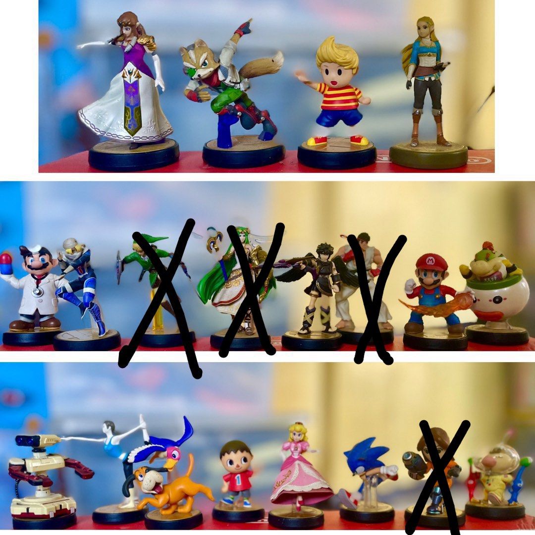 Assorted Smash Bros Amiibo (Category: Nintendo) located in Bacoor. Submitted by nursejhaye040988 (Listing ID 1218028243, Image 1). Description: Pm if interested 😉 Some have different prices.