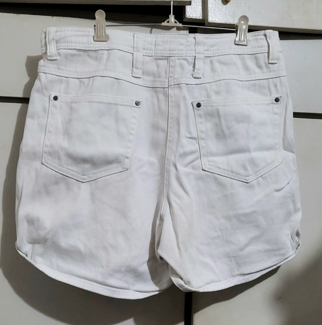Debenhams red herring shorts on sale
