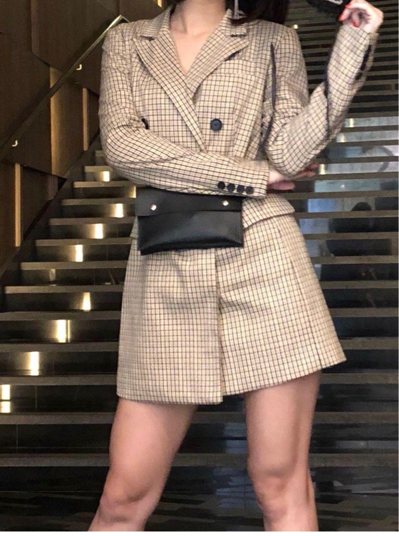 Blazer store dress bershka