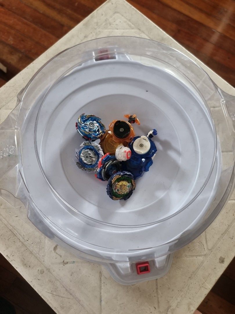 Beyblade Stadium (Category: Action & Battle Toys) located in Quezon City. Submitted by alexavill21 (Listing ID 1285587193, Image 2). Description: OG Takar Tomy Beyblade Stadoum with signs of usage Beys not included! RFS: Declutter.