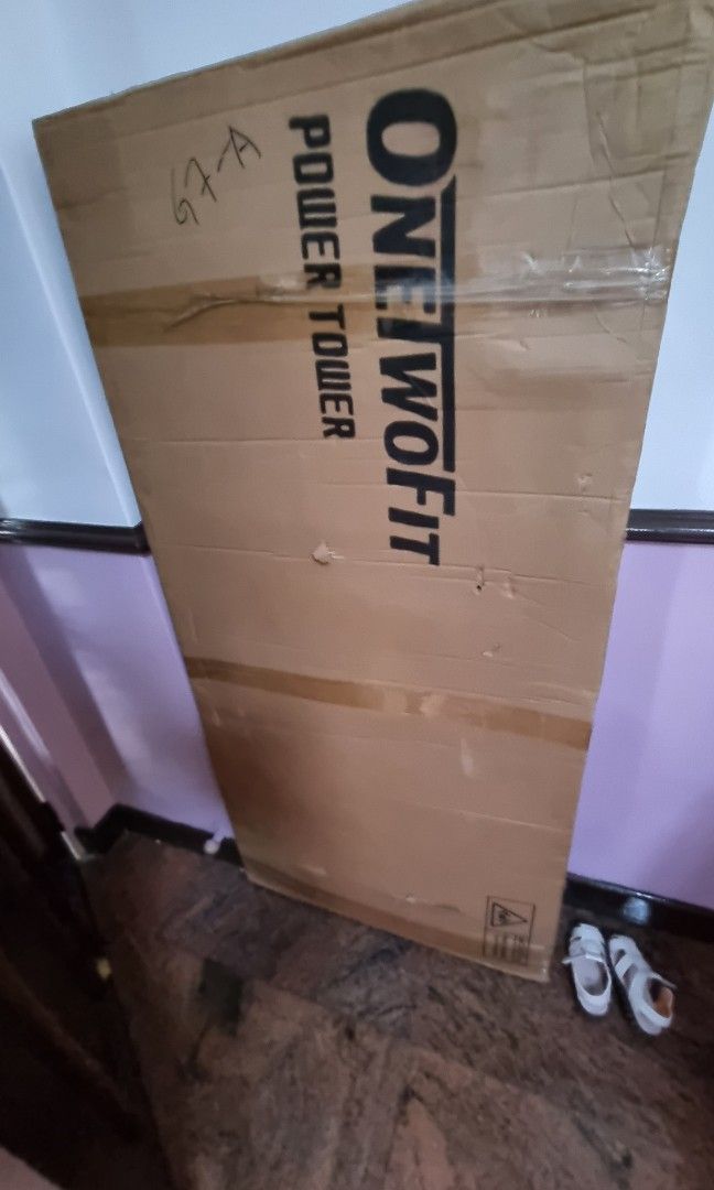 BNIB Onetwofit Power Tower Sports Equipment Exercise Fitness