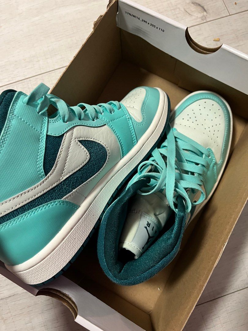 teal jordan one