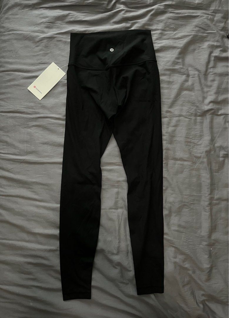 BNWT: Lululemon Align™ Ribbed High-Rise Pant 28 Size 6 - BLACK, Women's  Fashion, Activewear on Carousell