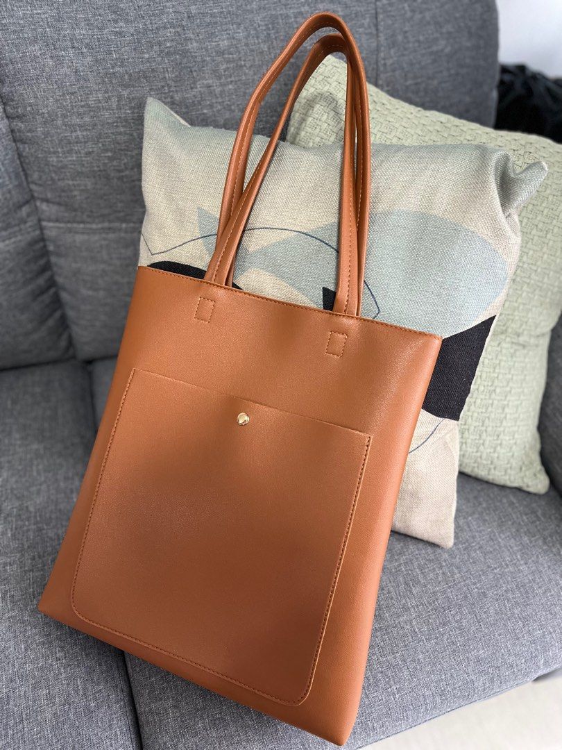 Pvc discount leather bag