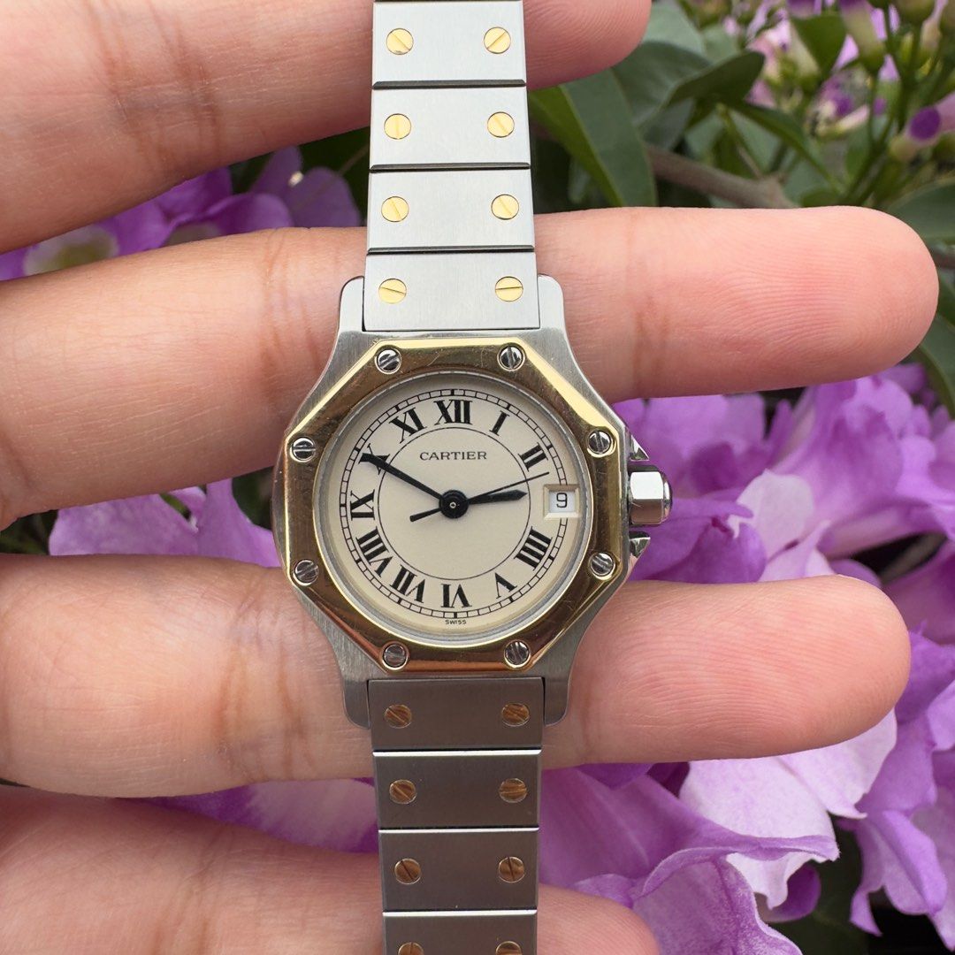 CARTIER SANTOS OCTAGON Luxury Watches on Carousell