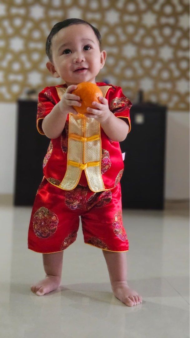 Chinese New Year Baby Boy Outfit