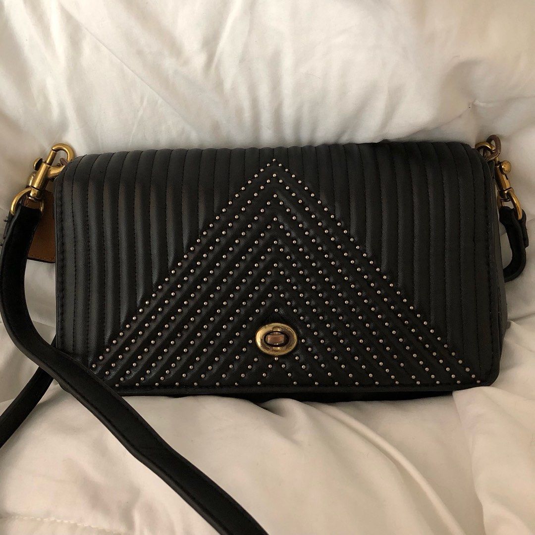 Coach dinky quilted rivets on sale