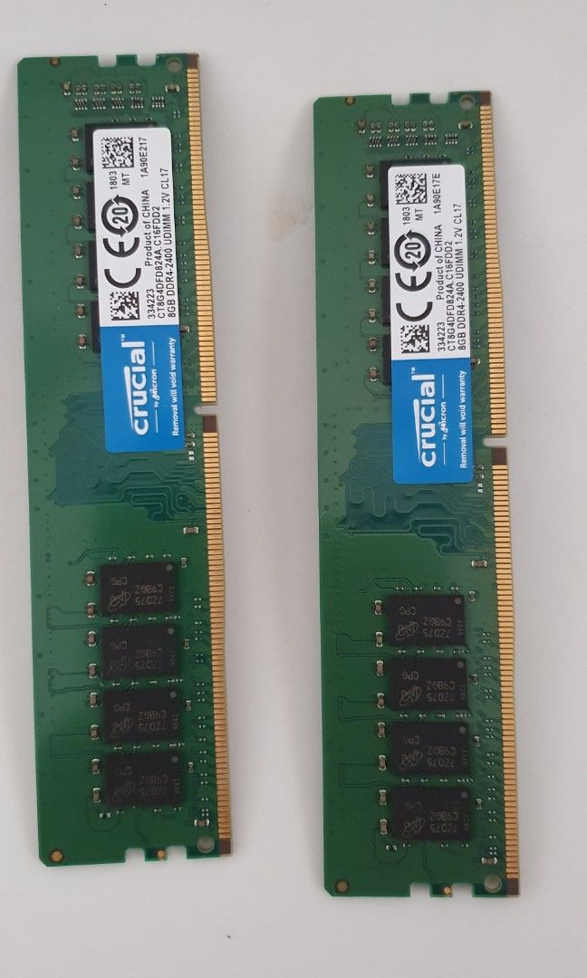 Ram crucial 8gb ddr4 top