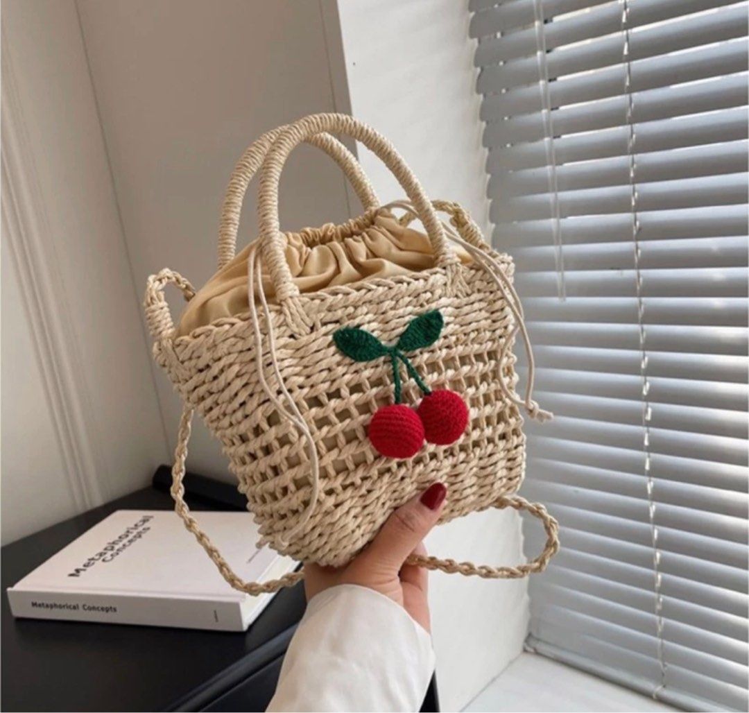 Cute deals straw bags