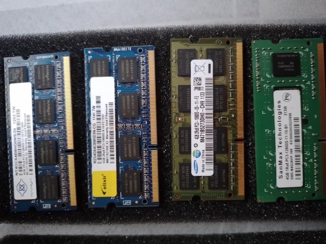 DDR3 4Gb RAM take all big discount (Category: Computer Parts) located in Makati City. Submitted by zaijih07 (Listing ID 1285615574, Image 2). Description: 200 each if take all bug discount DDR3 4GB 12800s 10600s wala po ako pang test personal warranty for more info just message me or call me i also do shipping thank you meetup makati area.