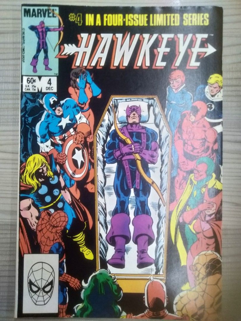 Death of Hawkeye (Category: Comics & Manga) located in Manila. Submitted by ToycoonInternationalSurplus (Listing ID 1285636427, Image 1). Description: .