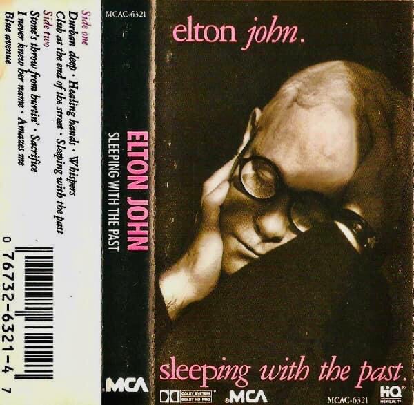 ELTON JOHN - SLEEPING WITH THE PAST CASSETTE TAPE, Hobbies & Toys ...