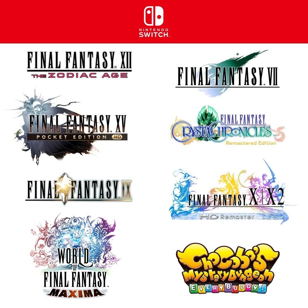 Fantasy Xii Best Switch Final Fantasy Ff Games Best Final Fantasy For  Switch Final Fantasy Nintendo, image size:1000x1000