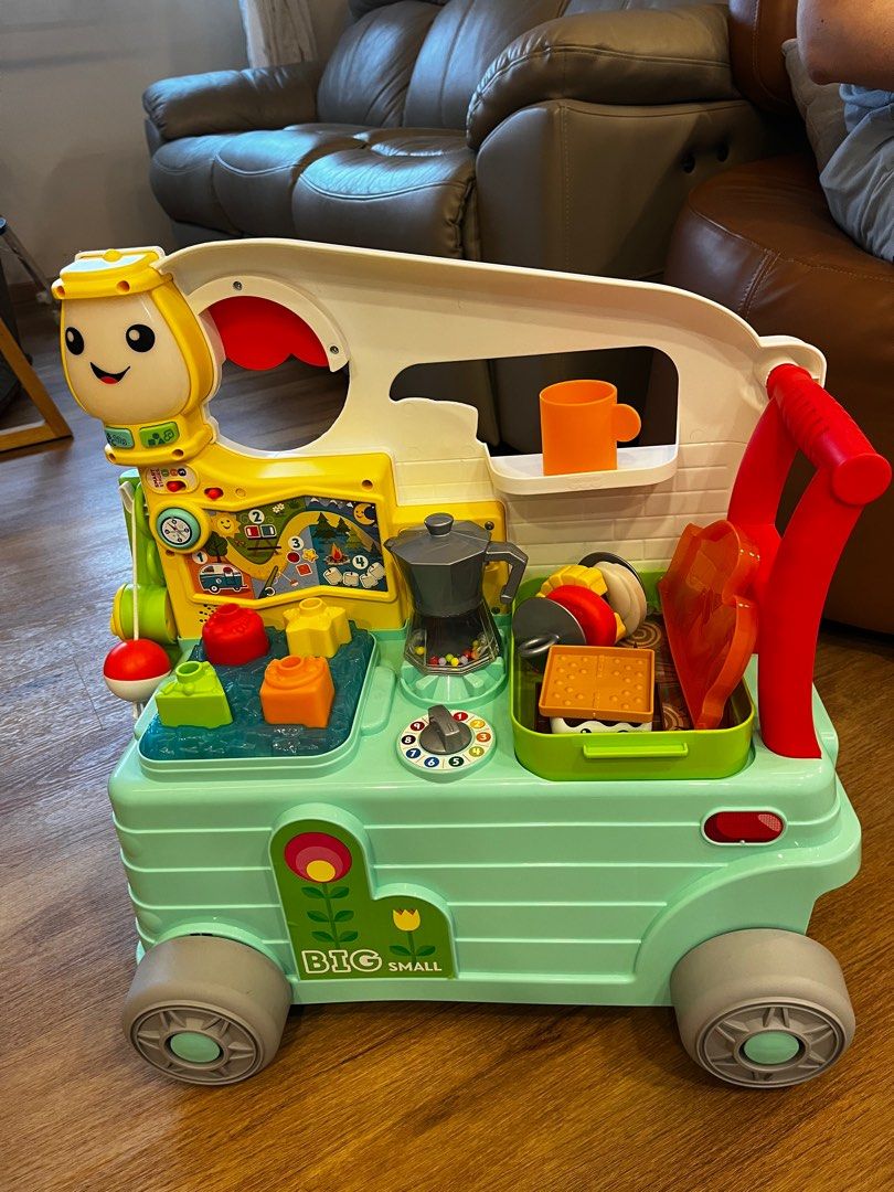 Fisher-Price Laugh & Learn 3-in-1 On-the-Go Camper, Babies & Kids