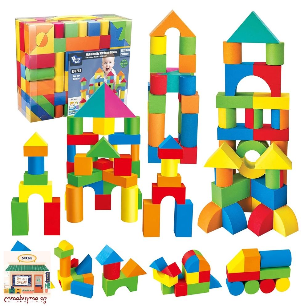 Foam building toys 2025