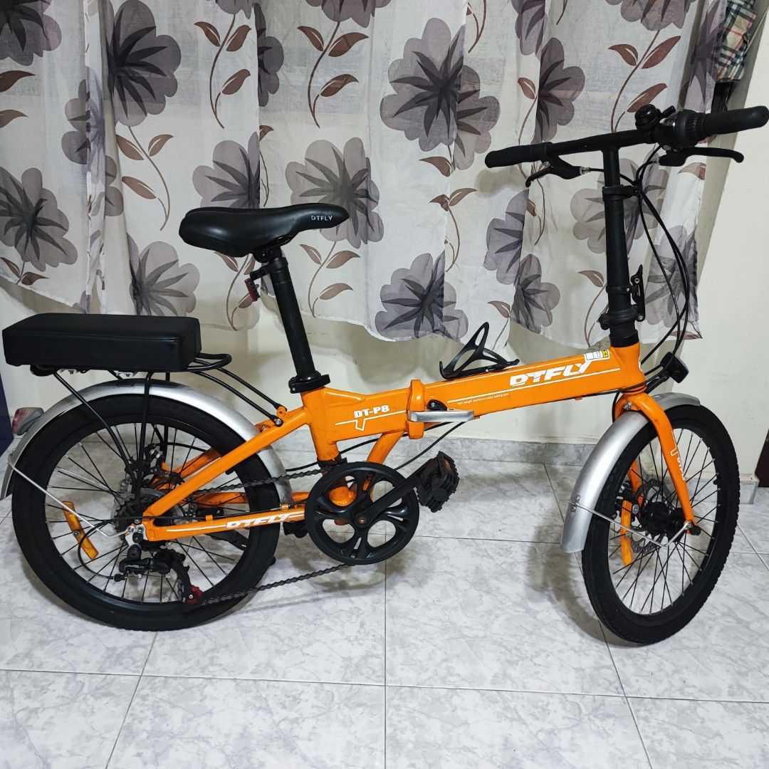 Dtfly folding hotsell bike
