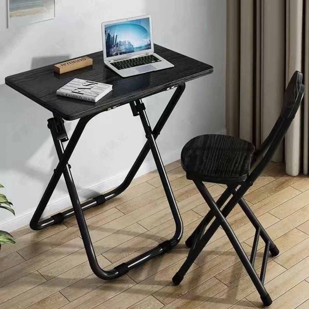Portable computer table deals and chair
