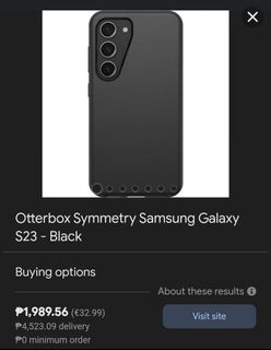 FOR SALE ‼️

OTTERBOX SYMMETRY CASE FOR GALAXY S23
BRAND NEW CONDITION